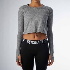 Gymshark Drawcord Crop Top
